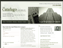 Tablet Screenshot of catafagolaw.com